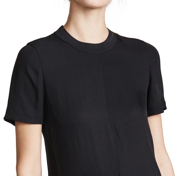 Rag & Bone Black Aiden T Shirt Dress - Picture 2 of 2